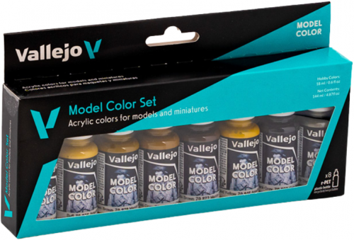 Vallejo: 70.108 - Model Color Set - Panzer Colors (8 x 18 ml)